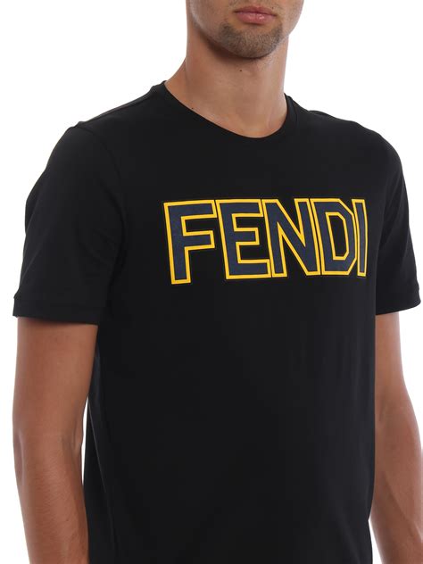 fendi logo op shirt|fendi logo t shirt women.